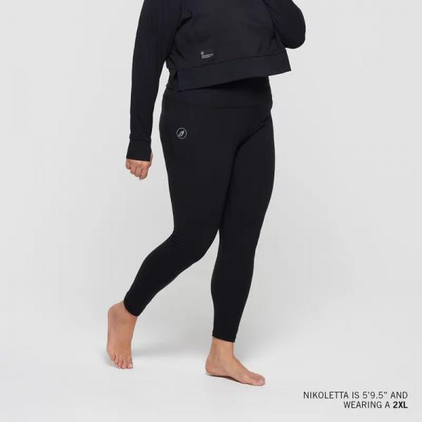 WOMENS PERFORMANCE LEGGINGS - BLACK