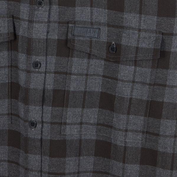 WOMENS CHICAGO PLAID SHIRT - BLACK