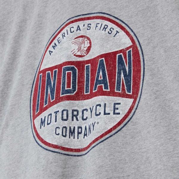 MENS AMERICAS FIRST HEADDRESS T-SHIRT - GRAY