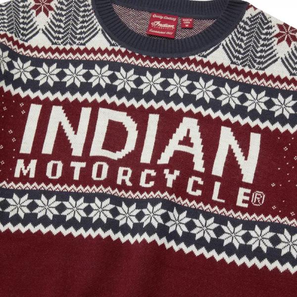 INDIAN MOTORCYCLE HOLIDAY SWEATER - UNISEX