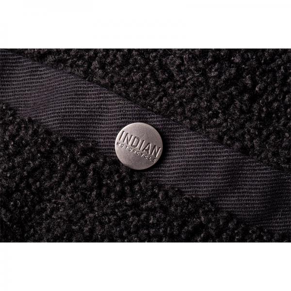 MENS TEXTILE HUDSON VEST - BLACK