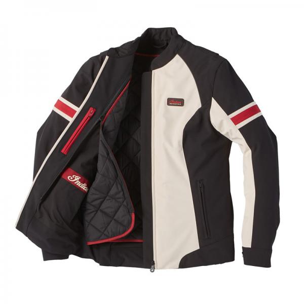 WOMENS TEXTILE ZOE JACKET - BLACK