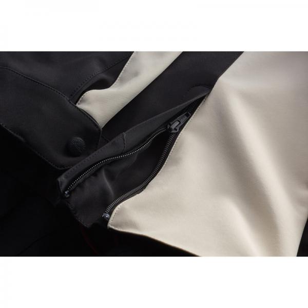 WOMENS TEXTILE ZOE JACKET - BLACK