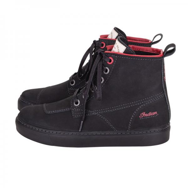 WOMENS LEATHER BRYANT SNEAKER CE - BLACK