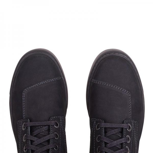 WOMENS LEATHER BRYANT SNEAKER CE - BLACK