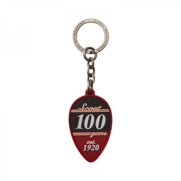 SCOUT ANNIVERSARY RUBBER KEYRING