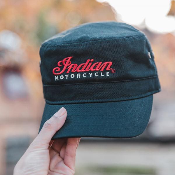 WOMENS SCRIPT LOGO CAP - BLACK
