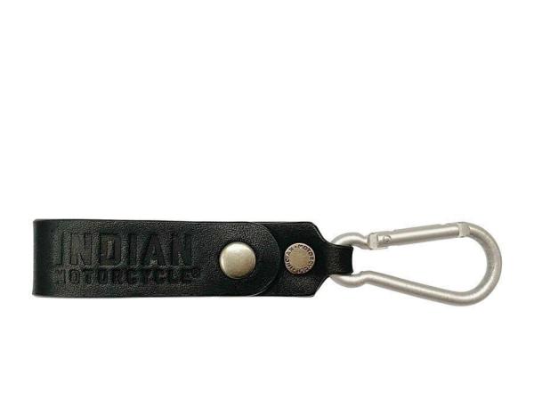 IMC CARABINER LEATHER KEY RING