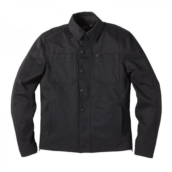 MENS HAYDON TEXTILE JACKET CE - BLACK