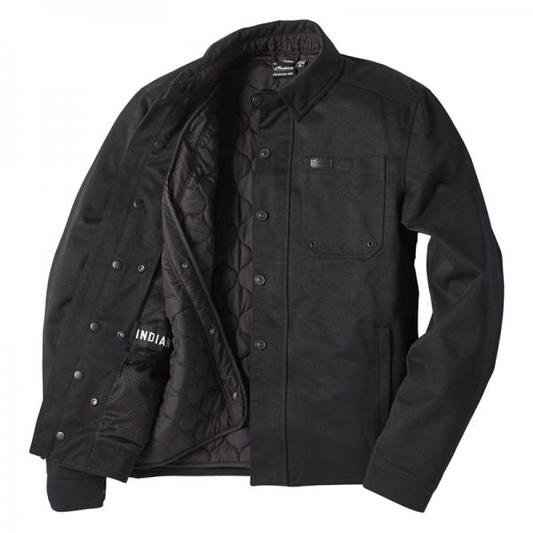 MENS HAYDON TEXTILE JACKET CE - BLACK