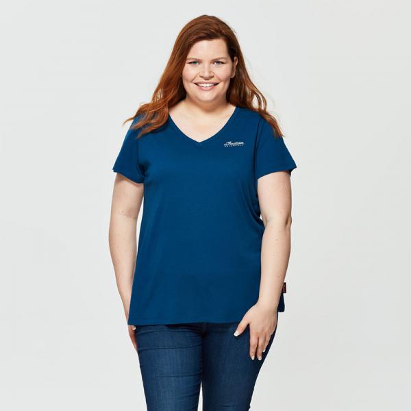 WOMENS DIAMANTE BIKE T-SHIRT - TEAL
