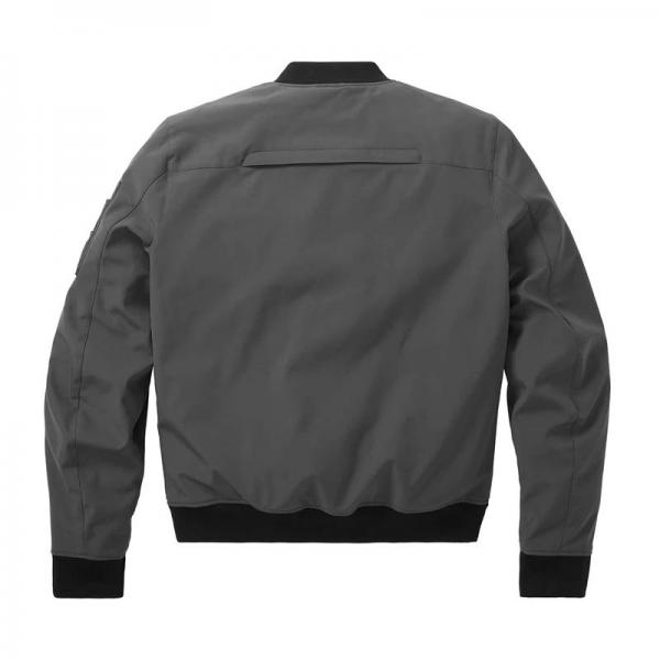 MENS DETROIT BOMBER JACKET - GRAY
