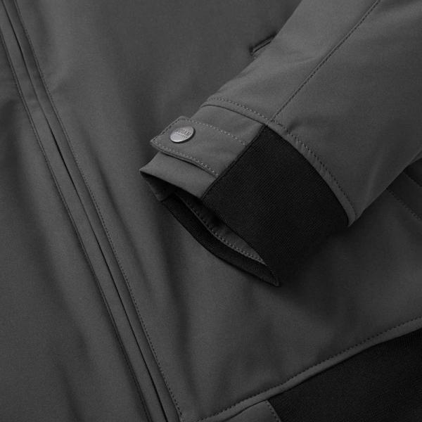 MENS DETROIT BOMBER JACKET - GRAY