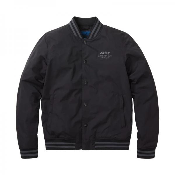 MENS CASUAL BOMBER JACKET - BLACK