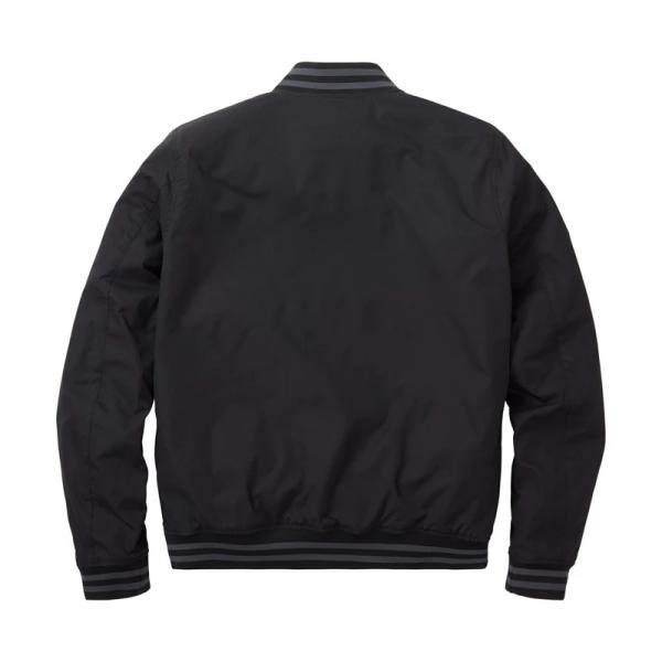 MENS CASUAL BOMBER JACKET - BLACK