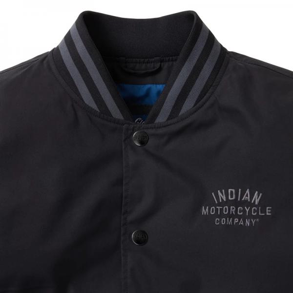 MENS CASUAL BOMBER JACKET - BLACK