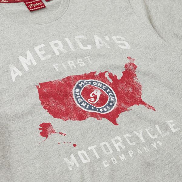 MENS CONTINENTAL TEE - GRAY