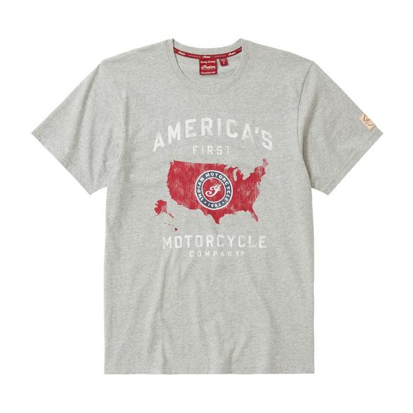 MENS CONTINENTAL TEE - GRAY