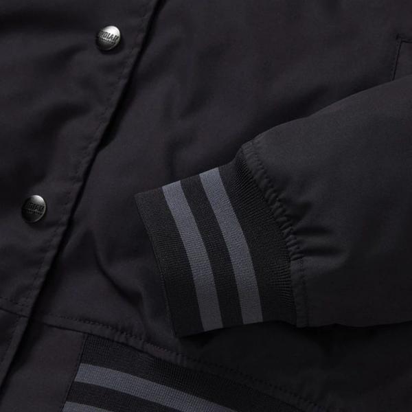 WOMENS CASUAL BOMBER JACKET - BLACK