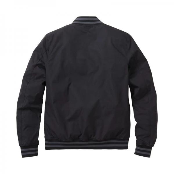 WOMENS CASUAL BOMBER JACKET - BLACK