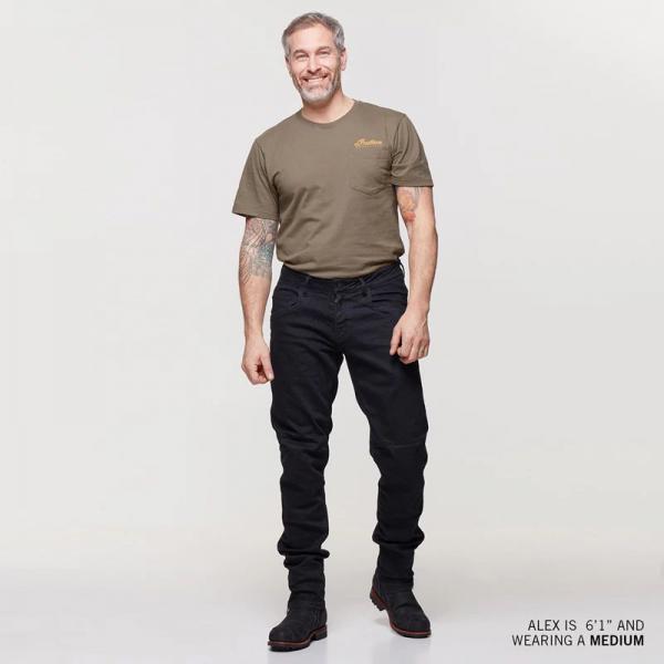 MENS RIDING JEAN - BLACK