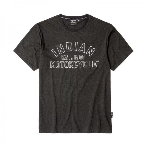 MENS EST.1901 MARL TEE - BLACK