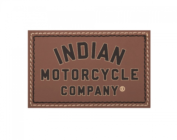 Indian Only Imc Brown Leather Patch - Leather Patch Company Indian Only Imc Brown Leather Patch - Leather Patch Company
