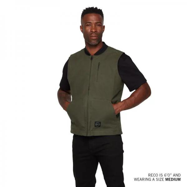 MENS NEVADA VEST - DARK GREEN