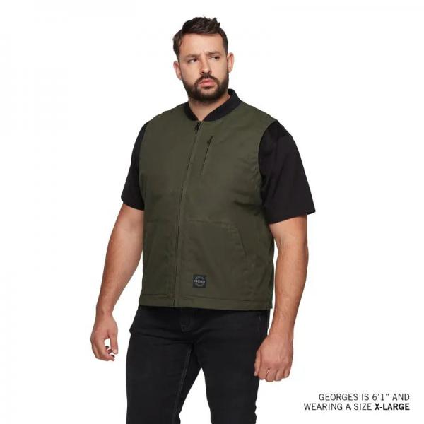 MENS NEVADA VEST - DARK GREEN