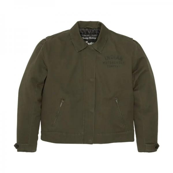 WOMENS BOBBI JACKET - DARK GREEN