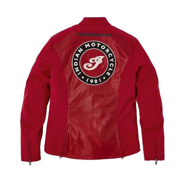 WOMENS AUSTIN MESH JACKET - RED