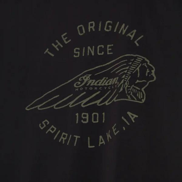 MENS POCKET ORIGINAL HEADDRESS T-SHIRT - BLACK