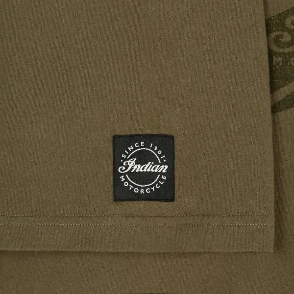 MENS TONAL HEADDRESS T-SHIRT - GREEN