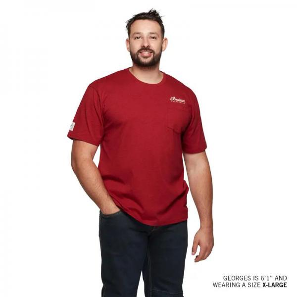 MENS SHIELD GRAPHIC T-SHIRT - RED