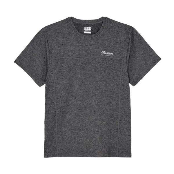 MENS ATHLETE SCRIPT T-SHIRT - GRAY