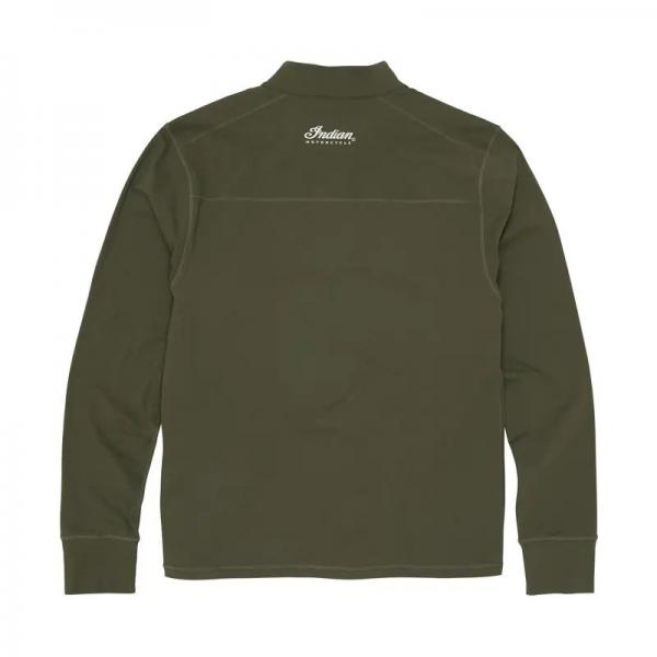 MENS ATHLETE SCRIPT LOGO TOP - GREEN