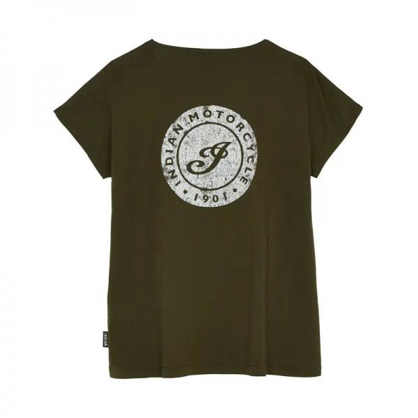 WOMENS I SCRIPT LOGO T-SHIRT - GREEN