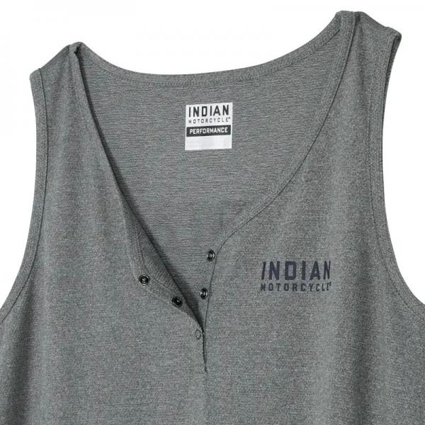 WOMENS ATHLETE LOGO PRINT TANK - GRAY
