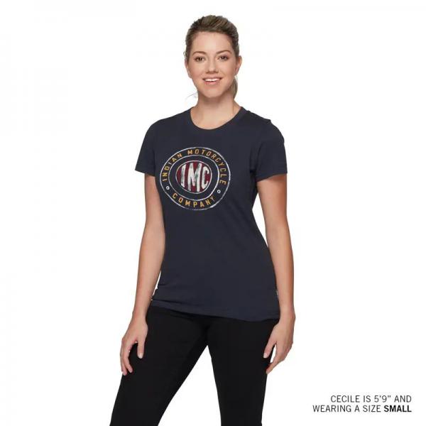 WOMENS COLOR IMC ICON T-SHIRT - NAVY