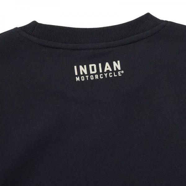 WOMENS CROPPED RETRO TOP - NAVY