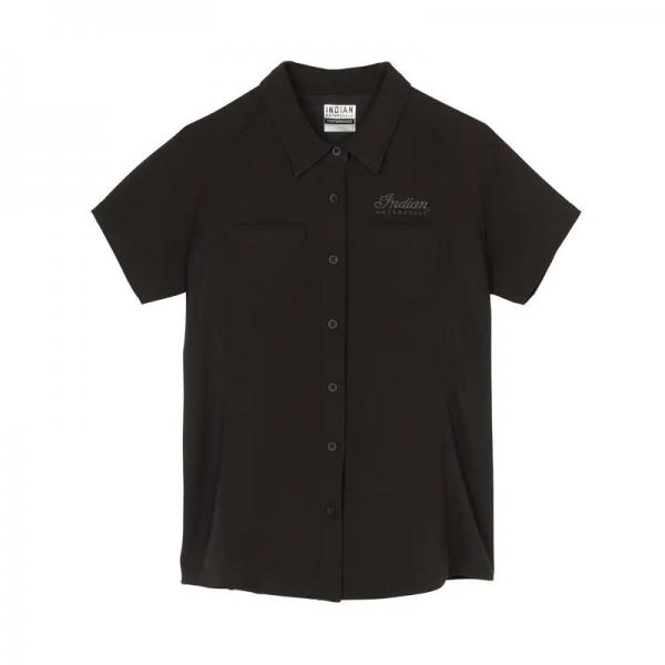 WOMENS PERFORMANCE HEADDRESS SHIRT - BLACK
