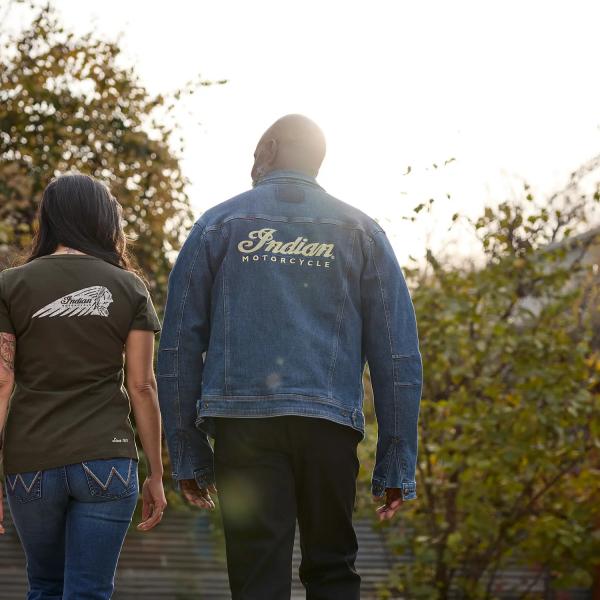 MENS BALTIMORE DENIM JACKET - BLUE