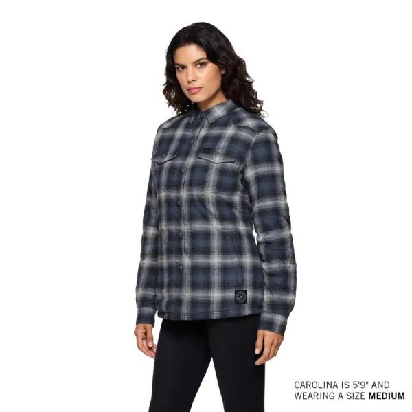 WOMENS JACKSONVILLE OVERSHIRT - BLUE