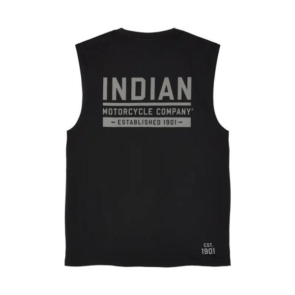 MENS ESTABLISHED 1901 TANK - BLACK
