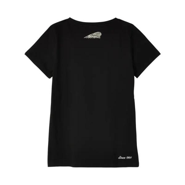 WOMENS HEADDRESS ICON T-SHIRT - BLACK