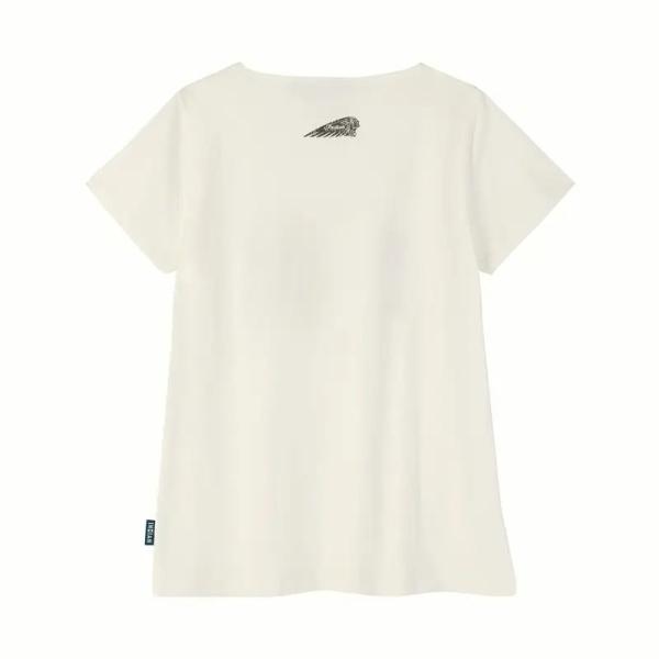 WOMENS EST 1901 BLOCK PRINTED T-SHIRT - WHITE