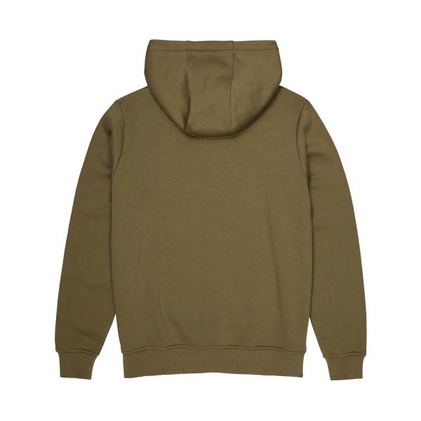 WOMENS ESSENTIAL SCRIPT LOGO HOODIE - GREEN