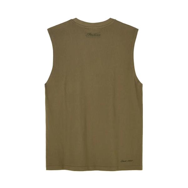 MENS HEADDRESS PRINT TANK - GREEN