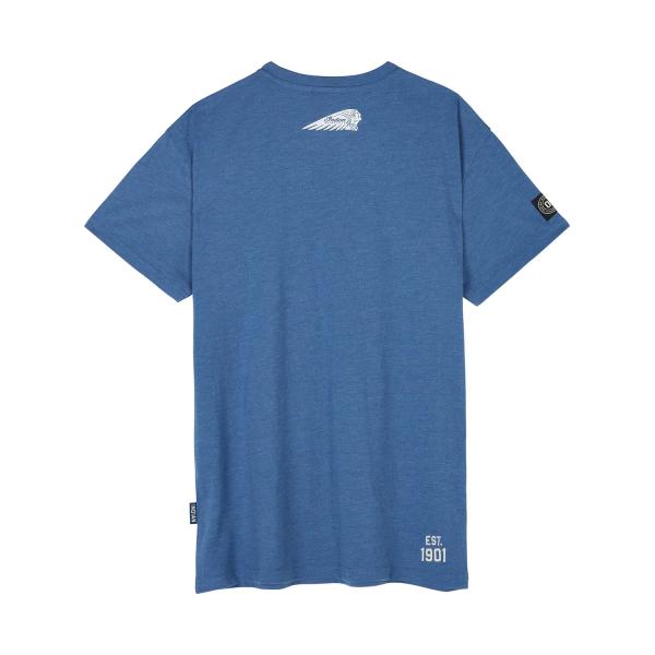 MENS 01 ICON PRINT T-SHIRT - BLUE