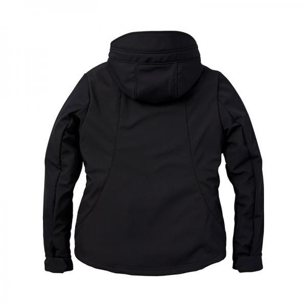 WOMENS CASUAL SOFTSHELL JACKET - BLACK